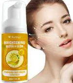 KURAIY VITAMIN C Purifying Foaming Cleanser Gel Acne Remover Oil Control Face Wash For Oily Sensitive Skin