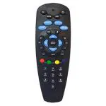 EHOP Compatible Remote Control For DTH Set Top Box (Black) Without Recording Feature, Compatible With All TV, LCD, LED, Works With Tata Sky Sd, HD, HD+, 4K DTH Set Top Box