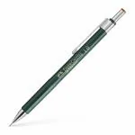 Faber-Castell Easy to Use Green and Silver Mechanical Pencil 0.9 mm