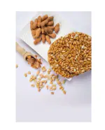 90's MILL GAJAK Round Roasted Peanuts Chikki / Peanuts Round Gajak | Gol Peanut Chikki / GAZAK | Round Gajak / Gol Gajak / Gajjak Sweets / Jaggery Chikkis Groundnut Gazak-800gm(Pack of 4x 200gm)