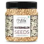 LILA DRY FRUITS Premium Raw Organic WaterMelon Seeds 250gms Jar Pack | Diet Seeds Pack | Low Calorie & Diet Snack | Magaj or Tarbuj(Tarbooj) | Rich in Proteins & Minerals