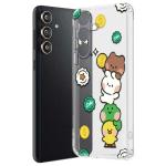 Fashionury Silicone Designer Printed Back Case Cover for Samsung Galaxy F55 5G -D1121