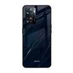 Qrioh Cracked Marble Glass Case for Oppo A57 4G