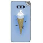 GADGETSWRAP Printed Vinyl Skin Sticker for LG V40 Thinq - iceberg ice cream