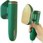 R T ENTERPRISE Mini Portable Iron Steam Iron-Portable Mini Ironing Machine, Handheld Steam Iron, Travel Garment Steamer, Professional Micro Steam Iron for Fabric Clothes,good for Home and Travel