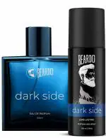 Beardo Dark Side Perfume for Men, 100 ml + Body Spray 150 ml