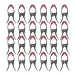 HAZEL Stainless Steel Clips for Clothes Drying | Cloth Clips for Drying Clothes, 24 pcs