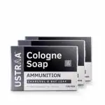 Ustraa Cologne Soap - Ammunition (pack of 3)