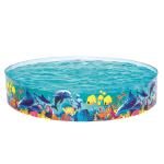 NHR Fill 'N Fun Odyssey Pool, Kiddie Pool, Water Pool, Kids Swimming Pool (44m x H46cm, Multicolor)