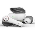 Boult Audio AirBass X50 earbuds with Quad Mic ENC, 40H Playtime with Gaming Mode On Bluetooth Headset (White, True Wireless)