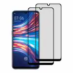 Kite Digital Vivo S1/S1 Pro Matte Finish (Black) Tempered Glass Screen Protector with Edge to Edge Coverage - Easy Installation Kit (Pack of 2)