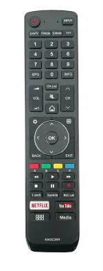 TIVANY INTERNATIONAL Remote without Voice Command for Vu LCD/LED Smart TV