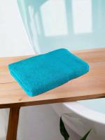 REGENCY EXPORTS PVT.LTD Klassico Bath Towel 100% Cotton 500 GSM Set of 1 Aqua Blue