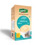 Senso Instant Vanilla Coffee Premix | Hot & Cold Coffee |Premix Readymade Mix pouch | Easy to Carry | Instant Coffee Powder Premix Sachets (Vanilla) (5+1 free)