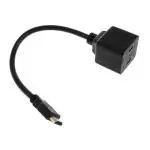 Microware HDMI Adapter for Projector, Laptop, Television, Personal Computer