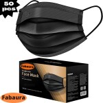 Fabaura 100% Certified Surgical masks, 3 ply mask, pollution mask, face mask 02 Surgical Mask 02 Washable, Reusable, Water Resistant Surgical Mask With Melt Blown Fabric Layer