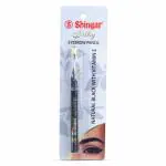 Shingar Silky Natural Black Eyebrow Pencil With Vitamin E - Black|Creamy Texture|2g each|Pack Of 5|