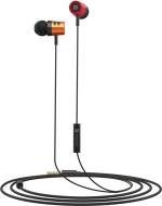 Portronics In The Ear 2 In-Ear Wired Earphones With Mic, Black