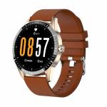Generic Smart Watch Orange Dial For Men and Women (Y20)