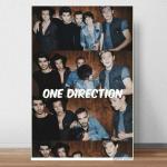RAINFIRE CREATION One Direction Poster for Home Office and Student Room Wall Decor | 12 x18 Multcolor Paper Print (18 inch X 12 inch)