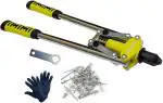 Inditrust Heavy duty 17inch hand rivet gun 425mm Medium Duty Fast Hitting Rivet Gun with 30 Rivet and Gloves Medium Duty Fast Hitting Rivet Gun