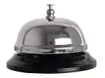 Kebica Stationery Black, Silver Desk Call Bell