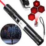 Climberty Laser Light Usb Rechargeable Red Laser Pointer, 2000 Metres Laser Pointer High Power Pen, Cat Laser Toy, Long Range Red Laser Pointer For Presentations, Stargazing, Hiking (Red Light)