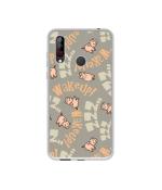 Casotec Wakeup Pattern Print Design Printed Silicon Soft TPU Back Case Cover for LG W30