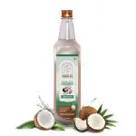 Janki's Shuchi Cold Pressed Coconut Oil in Wooden Ghani/Chekku | Unprocessed Coconut Oil (1L)