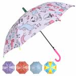 Fendo Kids theme 17 Inch Random design stylish umbrella for girls and boys Umbrella