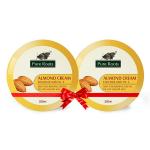 Pure Roots Almond Cream Pack Of 2 (200ml * 2)