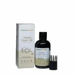 VRINDAVAN AYURVEDA Argan Hair oil for Hair Growth and Hair Fall Control | Natural Hair Oil with Herbal Ingredients for Strong Hair (100ml)