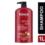 kerveaxo Keratin Shampoo With Argan Oil For Smoother And Shinier Hair 1L