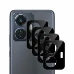 Gadgetronics [Pack of 4] Vivo T1 44W [Black] Back Camera Lens Protector Tempered Glass - Full Camera Coverage with Easy Installation Kit