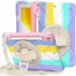 ProElite Rugged 3 Layer Armor case Cover for Apple iPad 10.2