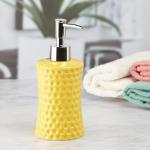 Kookee Ceramic Soap Dispenser Pump for Bathroom and Kitchen for Home, Hotel, Restaurant, Office used to refill Liquid Soap, Bath Gel, Lotion, Shampoo, Conditioner, Bodywash, Sanitizer (8039)