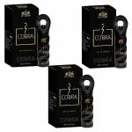 ST-JOHN Cobra Eau De Perfume for Men Long lasting Perfume 50ml Each (Pack of 3)
