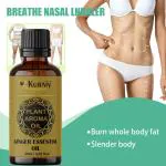 KURAIY Thigh Fat loss fat go slimming weight loss body fitness oil.