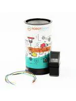 Robotbanao Black R307 Optical Fingerprint Reader Sensor Module, Fingerprint Attendance Recognition Device TTL UART Interface