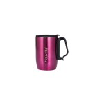 Nouvetta - Refresh Double Wall Mug - Pink 350 Ml - Set Of 4 Pcs
