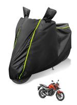 Auto Hub 100% Waterproof Bike Cover for Honda CB Hornet 160 Coated, Dustproof UV Protection Custom Fit bike cover-(Black)