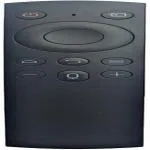 NixGlobal F&D SMART LED 1 Remote without Voice Control Compatible with F&D 4K SMART LED LCD TV Remote Controller (Black)