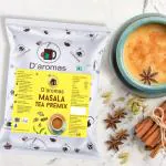 D'aromas Masala Premix Tea Powder 1 kg, Instant Premix Tea Powder, Ready to Drink Iced Tea