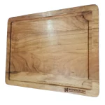 Wonderish Large Reversible Acacia Wood Cutting/ Chopping Board with Juice Grooves for Kitchen | 17x13x1 Inches | 43x33x2.5 cm | Charcuterie board | Knife Friendly and Eco-friendly