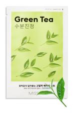 MISSHA Airy Fit Sheet Mask - Green Tea, 19 ml (Pack of 3)