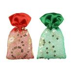 3Pure Perfume Potli Rose Kesar Chandan and Musk Air Freshener, 50gm, Set of 2pcs , Pack of 2