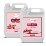 Rose Liq caer beach uid Soap Soft Moisturizing Hand 5 LiterRefill Pack Hand Wash Hand Wash Can (2 x 5 L)