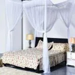 Divayanshi White Mosquito Net For Bed - 9 x 9 ft