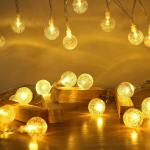 Millet 14 LED Decorative Globe String Lights, Ball Hanging Fairy Lights for Home Decoration, diwali christmas festival decor
