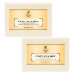 KA Khadi Ark Herbal Natural Handmade Camal Milk Bath Soap 125 gm Pack of 2